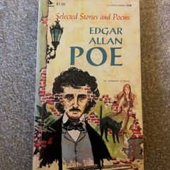 vintage copy of Selected Stories and Poems by Edgar Allan Poe