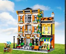 Adult Building Blocks Set Fantasy Garden House Building Set