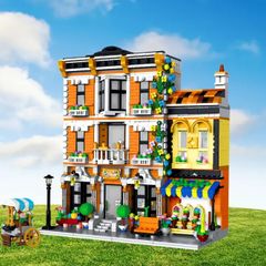 Adult Building Blocks Set Fantasy Garden House Building Set