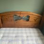 Double bed with mattress Image 2