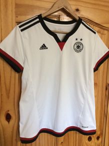 Germany Ladies Football Jersey Size 16/18. Would Also Fit Mens Size Small.
