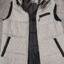 new look men small black grey vest jacket Image 5