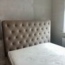 king size bed , beige, good condition, M&S, mattress included Image 3