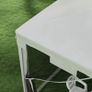 4 m x 3 m Gazebo Party Tent - Outdoor Canopy Garden Sun Shade with Mesh Sidewalls, White Image 8