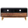 TV Cabinet 100x35x45 cm Solid Acacia Wood and MDF Image 6