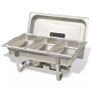 3 Piece Chafing Dish Set Stainless Steel Image 7