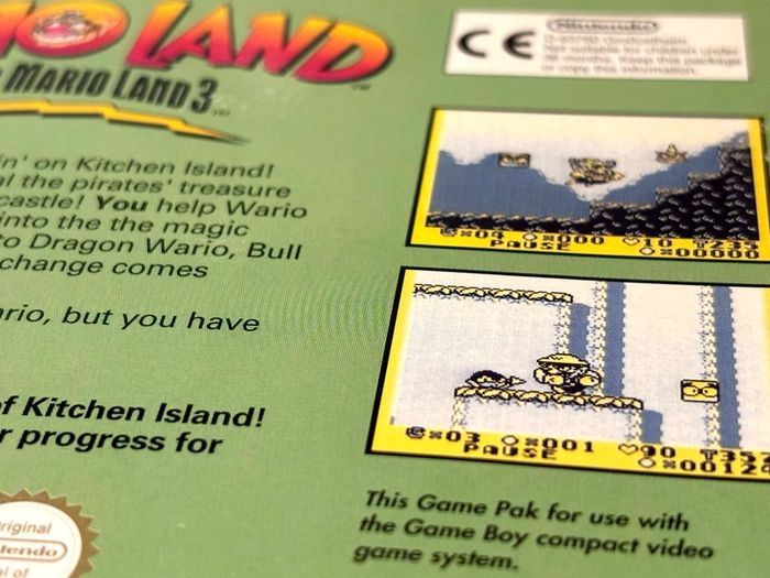 Wario Land for Game Boy - Boxed & Minty