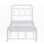 3ft Single Bed Frame with Headboard(90x190cm),Metal Arched Single Size Bed Base Image 5