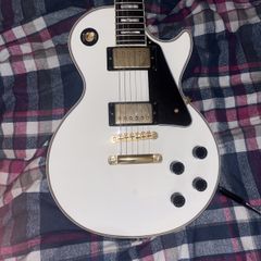 Epiphone Les paul custom. alpine white