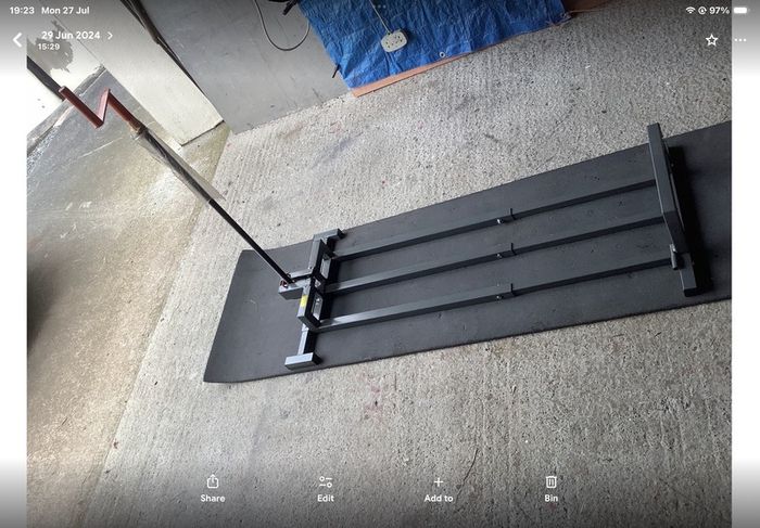 BRAND NEW in colour GREY tractor mower lift
