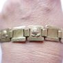 Victorian Rose Design , Antique, -stamped GOLDOID, Bracelet Image 8