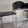 Camping kitchen table/stand with windshield 80E ONO Image 3