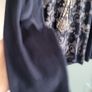 PP style navy embellished jumper Sz 10uk Image 10