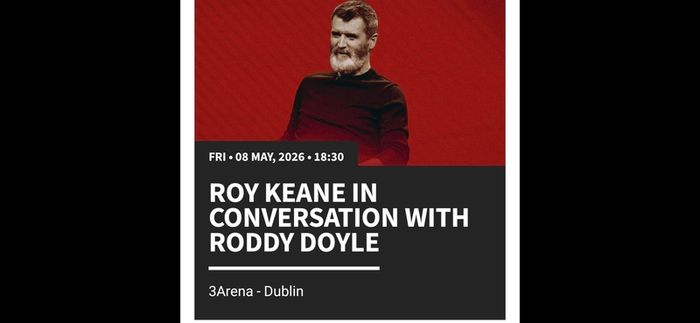 In conversation with Roy Keane