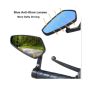 Blued, Antiglare, Motorbike Mirrors, Handle bar End Mirrors Image 2