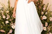 White Maxi dress, size 10