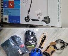 E-Scooter + accessories (unopened box)