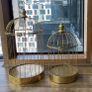 Gold decorative birdcages Image 6