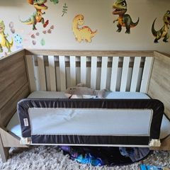 Stylish 3-in-1 Cot Bed (Tutti Bambini Modena)