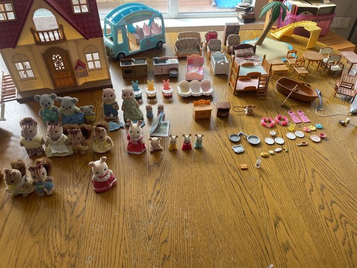 Large Sylvanian Collection