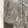 Stradivarius Womens Large Leather Waistcoat - Black - Studs - Metal Punk Image 4
