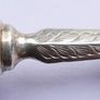Victorian Fruit Fork Silver Jacobs Shell Ornament Monogram JG Circa 1880 Fork 13,9g Image 5