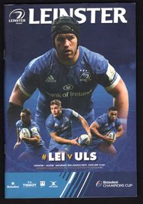 30th March 2019 Irish Rugby Football Union Programme. Leinster V Ulster @ Aviva Stadium