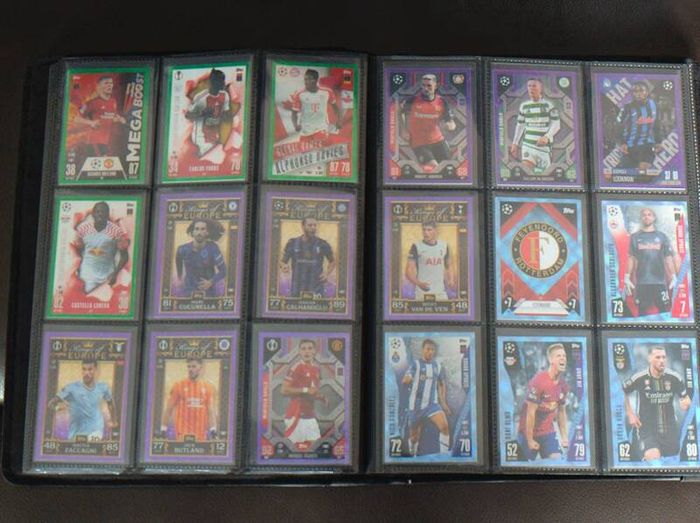 Football Cards Golden ballers limited Editions Topps chrome Merlin & Many more