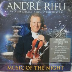 Andre Rieu. Music Of The Night. CD + DVD. New cd.