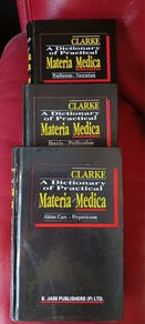 John Henry Clarke, M.D./ Materia Medica/ 3 Volume set/2003