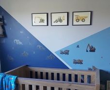 Cotbed and changing table
