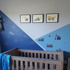 Cotbed and changing table