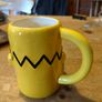 Homer simpson coffee mug cup & donut holder 2007 fox matt groening the simpsons Rare novelty ceramic mug fox 2007. Image 2