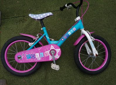 Girls bike size 16