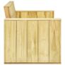 3 Piece Garden Lounge Set Impregnated Pinewood Image 8
