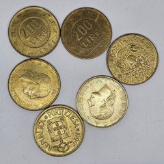Portugal Italy Coin Lot