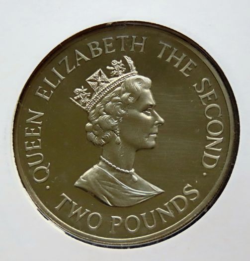 Guernsey Rare Two Pounds 1989 Royal Yacht Britannia first day stamp cover
