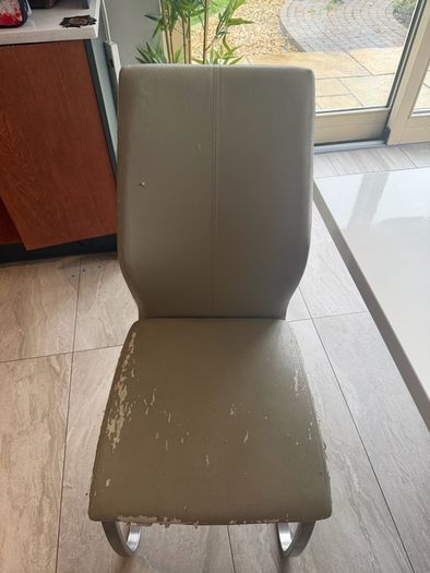 table, chairs and bar stools