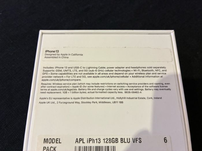 iPhone 13 Blue 128GB