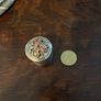 Retro silver pill box Image 2