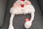 Christmas novelty santa hat.