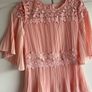Ladies occasion dress ( peach colour) Image 3