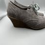 Super Mode Grey Wedge Shoes - Size 37 UK 4 Image 5
