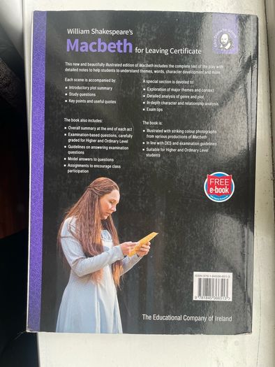 book - leaving cert Macbeth