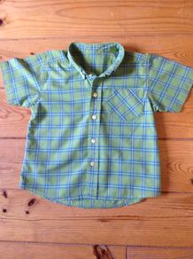 Age 2-3 Green M&S Shirt
