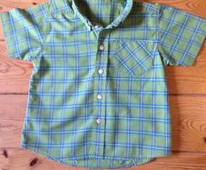 Age 2-3 Green M&S Shirt