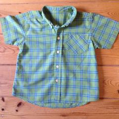 Age 2-3 Green M&S Shirt