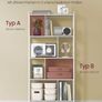 Bookcase, Office Shelf, 5 Tier Standing Shelf, Storage Shelf, Large Metal Frame,  choice of colours Image 8
