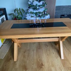 solid wood table