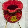 Handmade happiness symbol basket Image 2